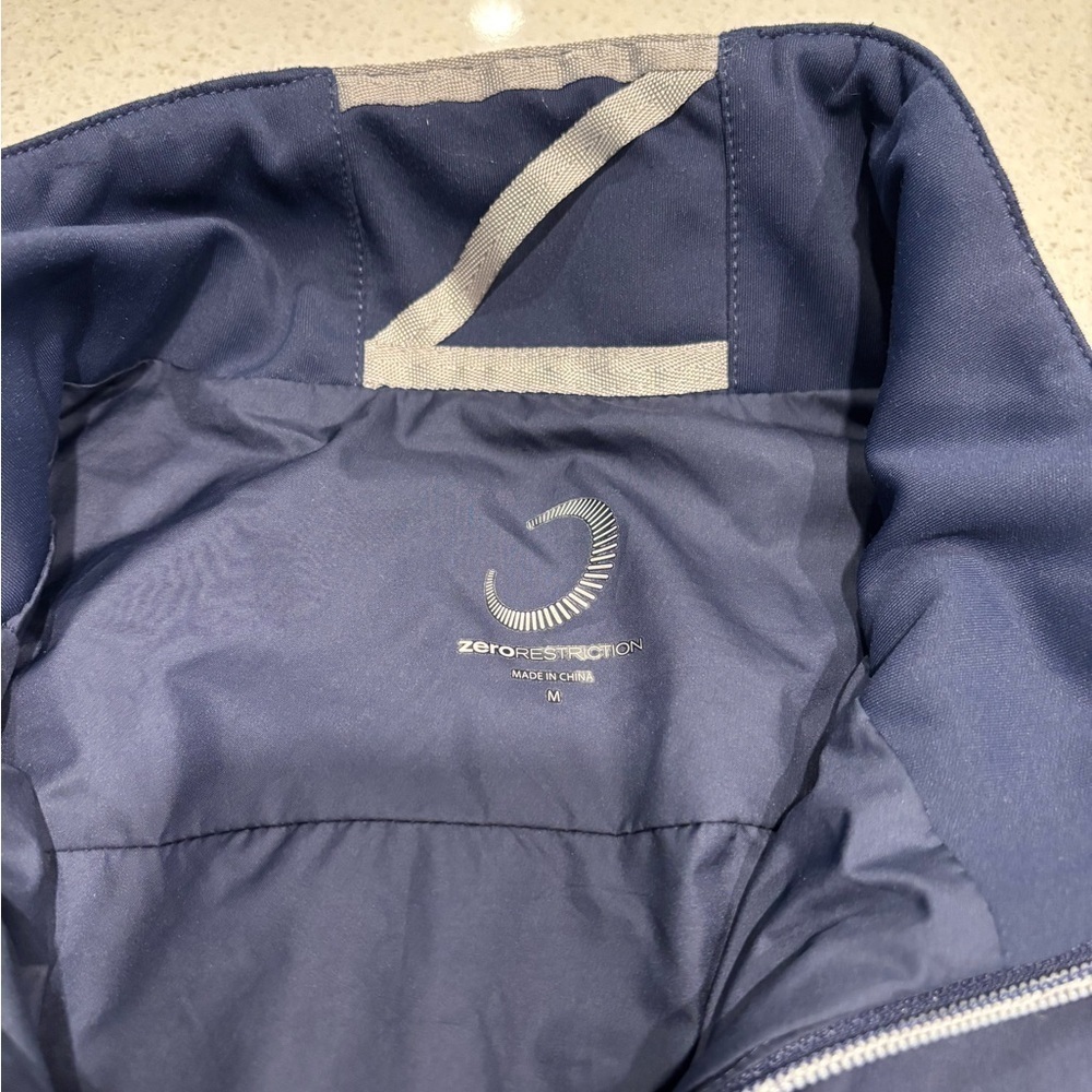 Zero Restriction Z625 Navy Men’s Jacket, Size M - Picture 2 of 13